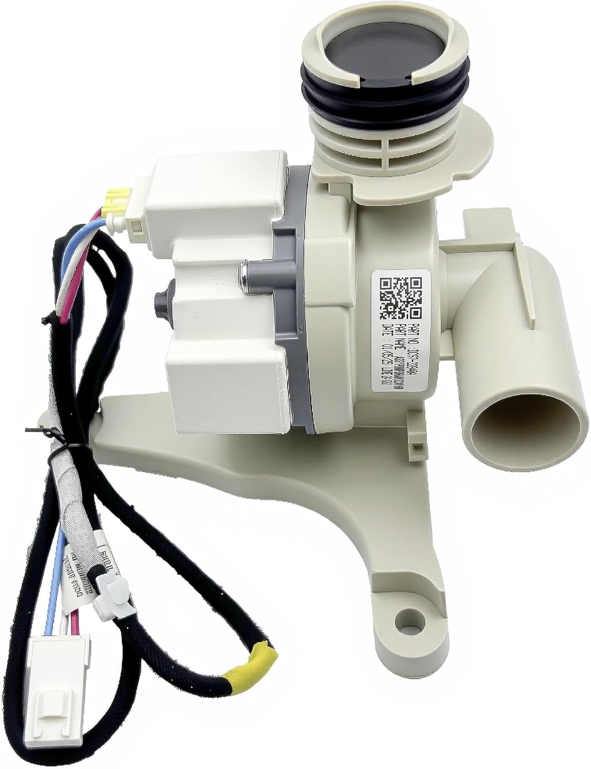 DC97-22840A Washer Drain Pump Assembly Compatible with Samsung Washing Machine – Replaces DC31-00201A, BD11-1A, AP7187712, PS16735612 – Fits WA52A5500AC WA55A7700AV WA55A7300AE