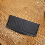 POPETPOP Ergonomic Pull-Out Keyboard Tray with Mouse Platform Adjustable Under Desk Holder for Home Office