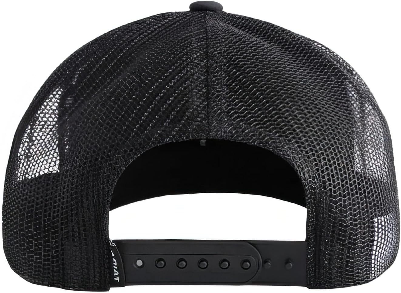 ARIAT Men's Metal Shield Cap, Snapback, Structured, Mesh Back, One Size - Image 3