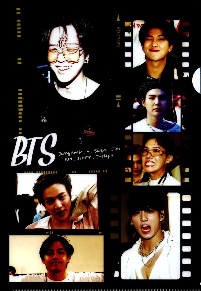 防弾少年団 BTS クリアファイル Amazon.co.jp: 防弾少年団 BTS バンタン グッズ「 グラフィック