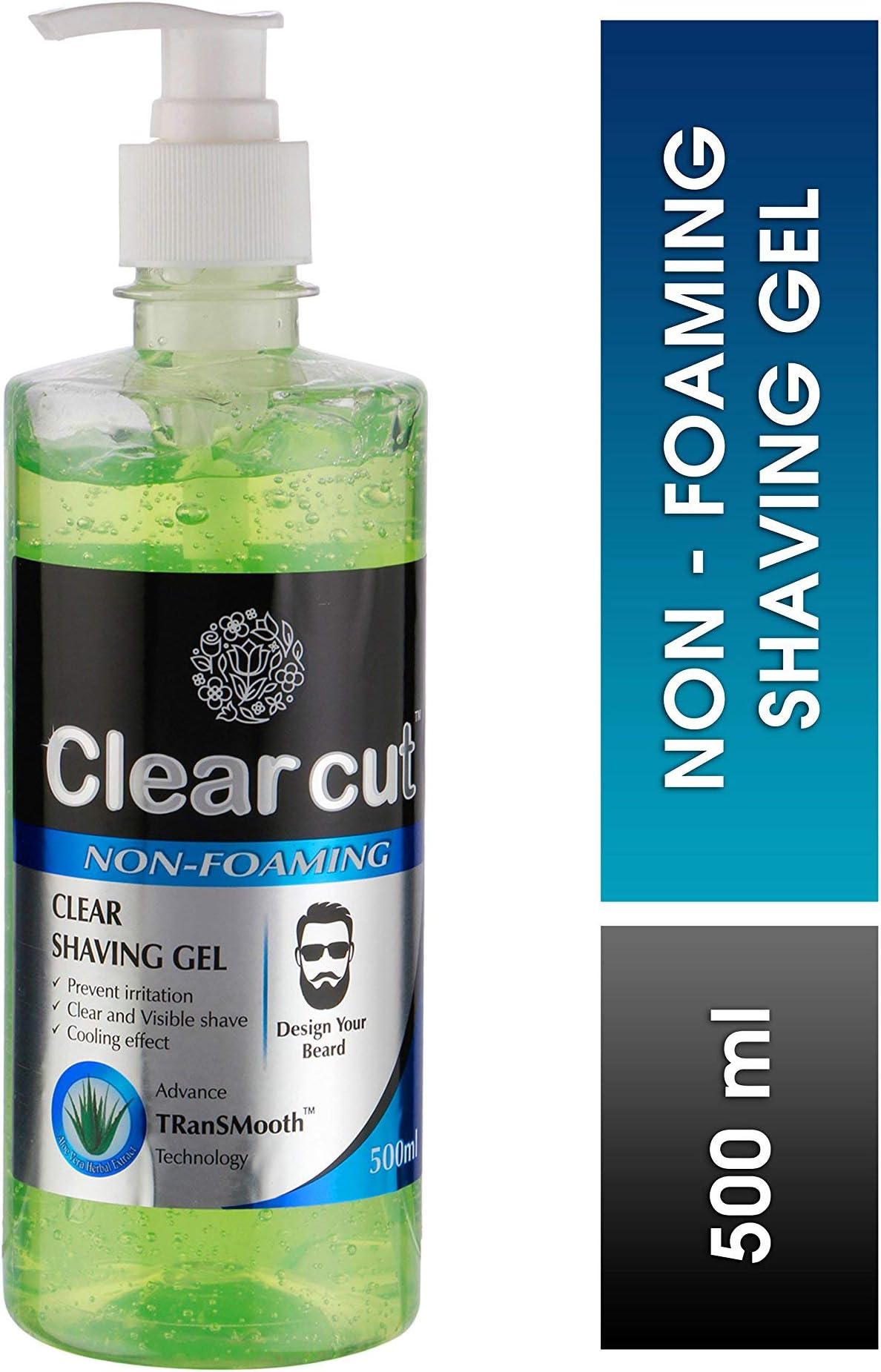Clearcut Non-Foaming Aloe Vera Shaving Gel - 250 ml