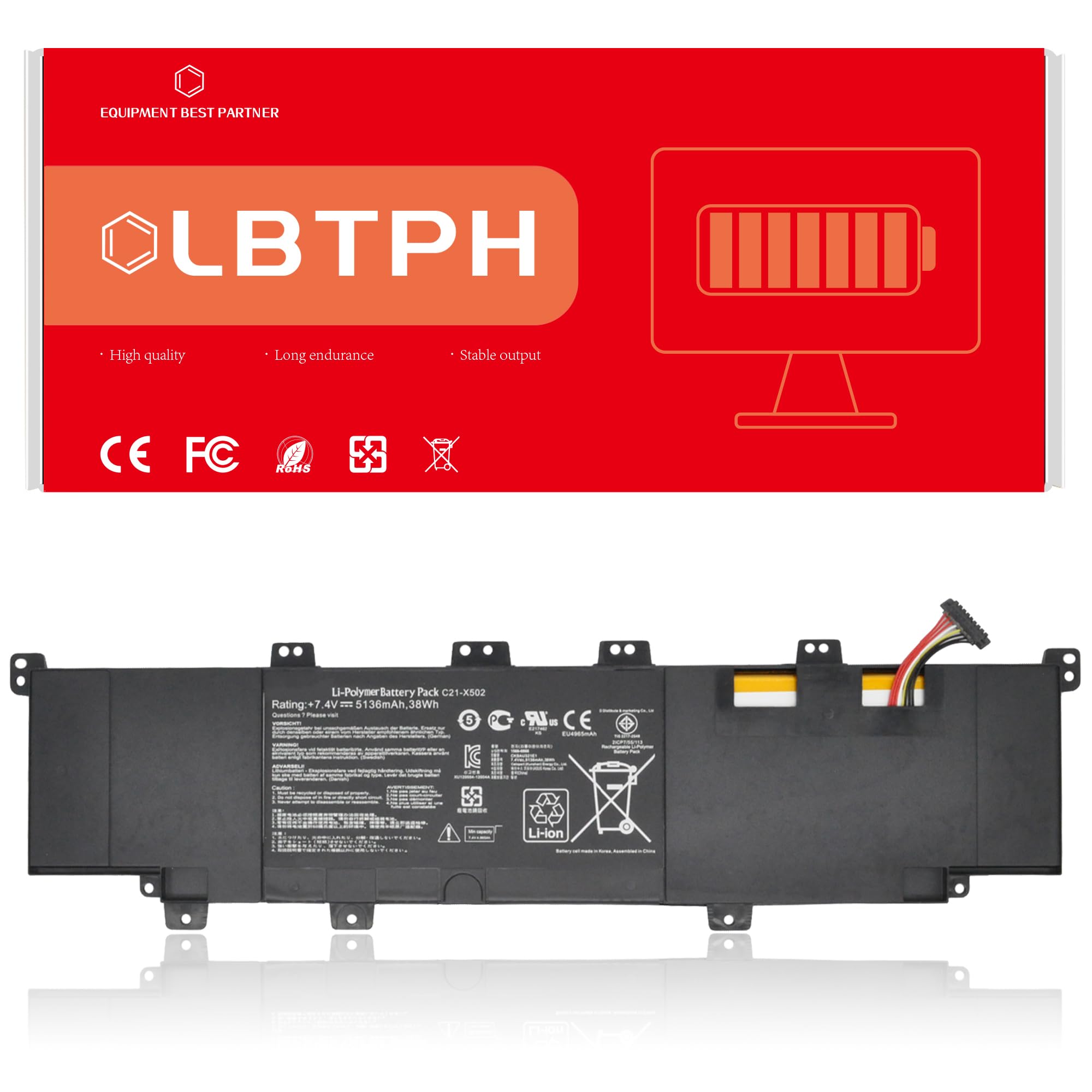 New Original C31-X502 Battery for Asus VivoBook S500C V500C V500CA P500CA PU500
