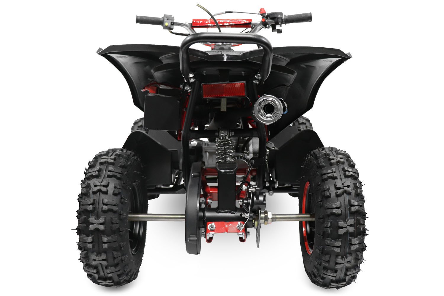 Avenger 49cc Prime 6' E-Start LED Miniquad ATV Kinderquad, Farbe:Gelb