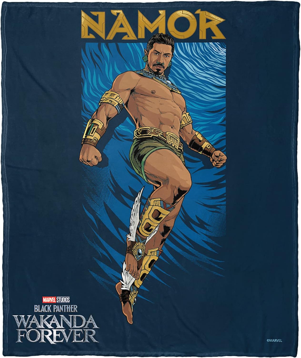 Northwest Black Panther Silk Touch Throw Blanket, 50" x 60", Ironheart