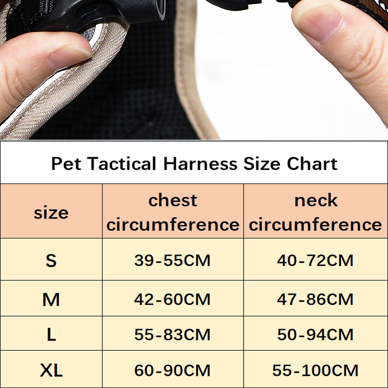 Imbracatura Tattica per Cani Mimetica,Resistente all'Usura Pettorina da pattuglia/addestramento/Gilet da Viaggio,Pettorina per Animali Combattimento CS per Fan Militari