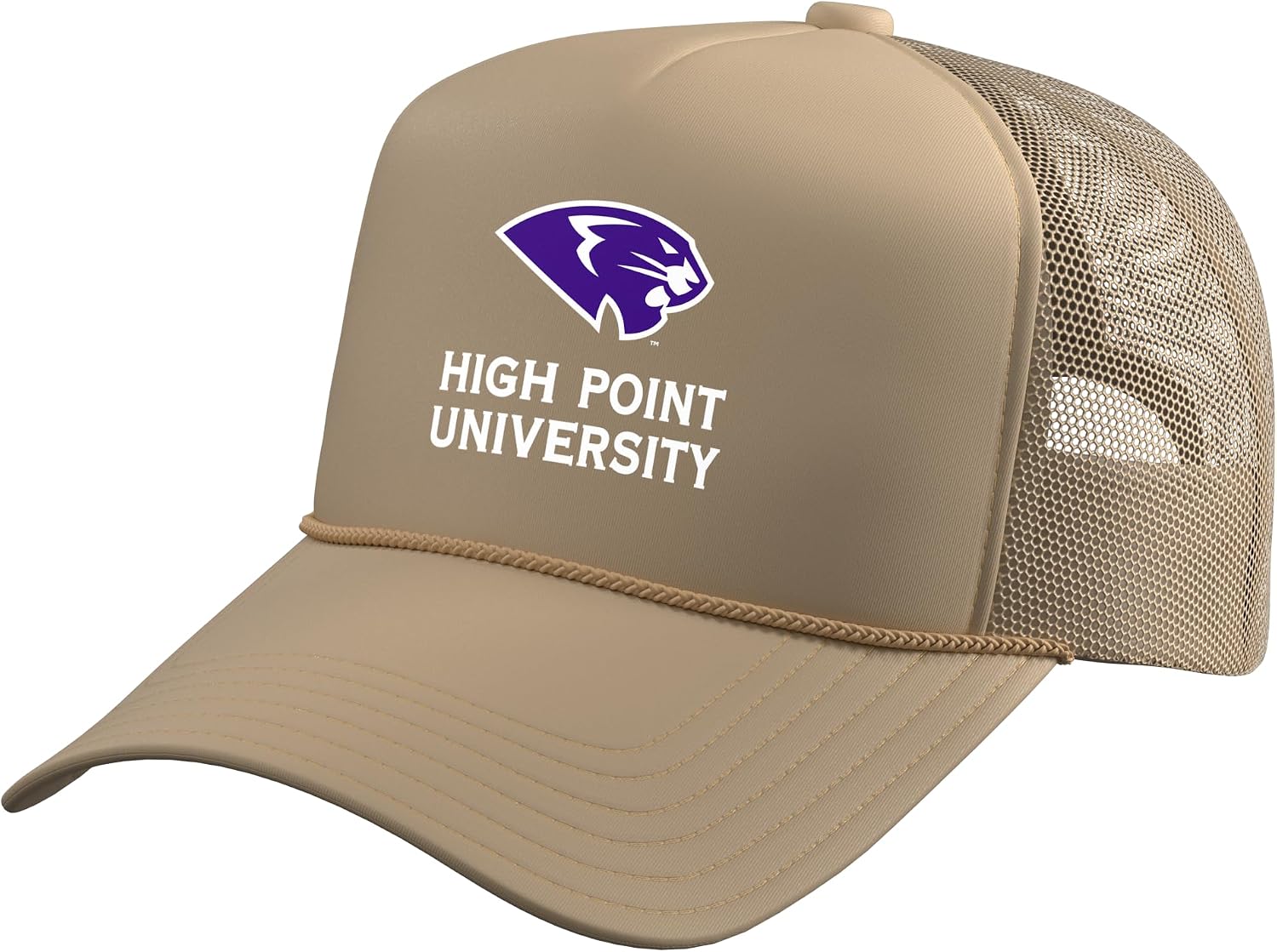 High Point Panthers | Official NCAA University | PPHPU017 Trucker Hat with Adjustable Mesh Back