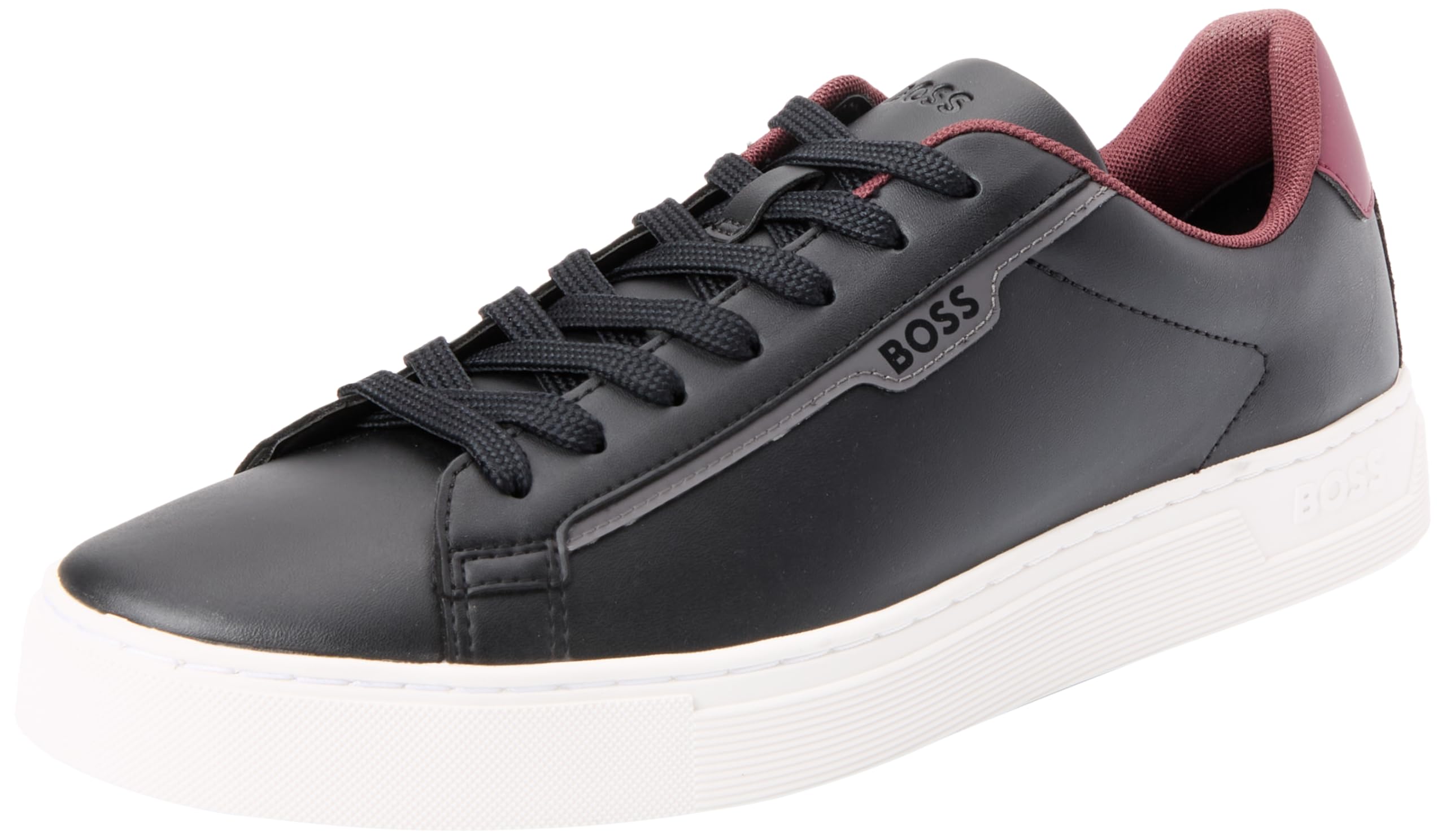 BOSS Men's Rhys_Tenn_pusdth Tennis, Black, 7 UK