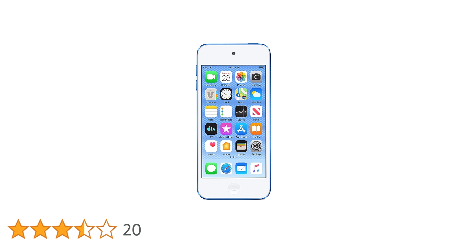 Amazon.co.jp: ipod touch第7世代32GBブルーです 7th blue : 家電＆カメラ