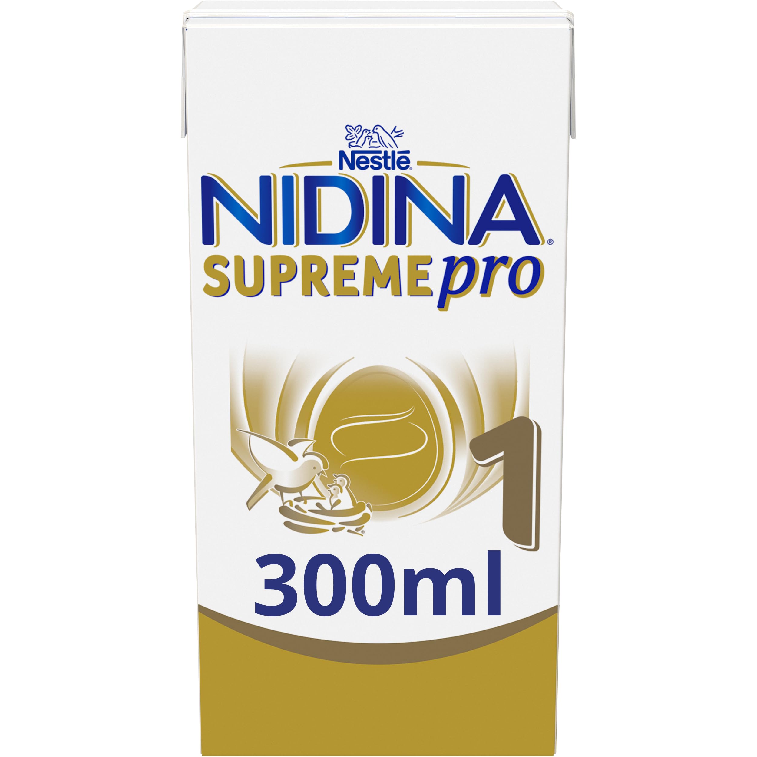 NIDINA SUPREMEpro 1 Latte per Lattanti Liquido dalla nascita, 12 Brick da 300ml (3,6L)