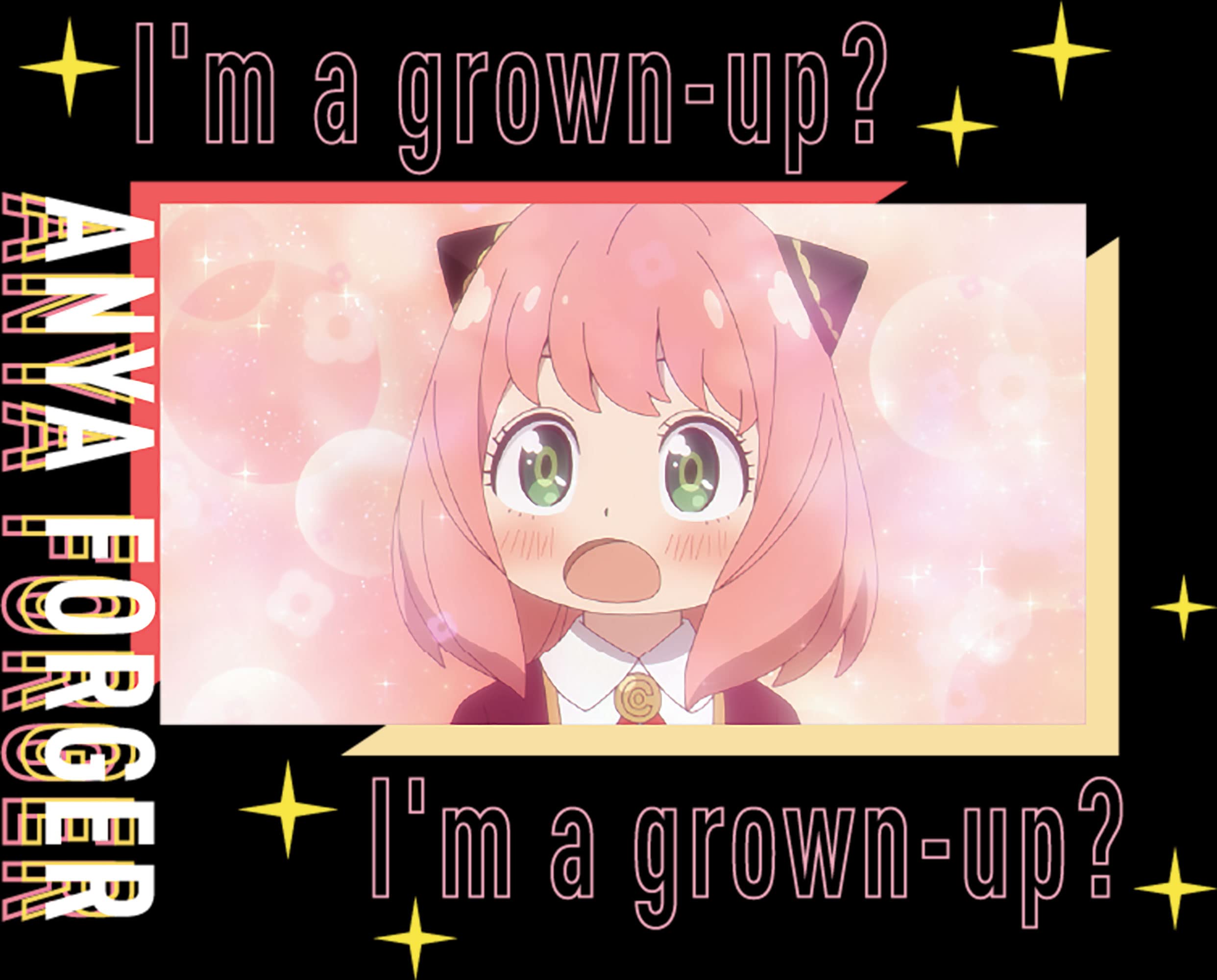 Spy X Family - Anya Forger Screenshot Men's T-Shirt Multicolor