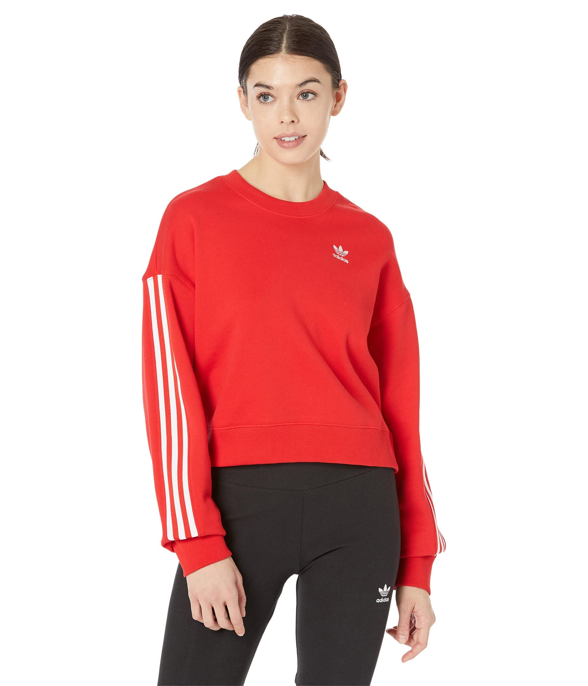 adidas Originals Pantalones de bikini estándar para mujer, Rojo vívido, X-Large