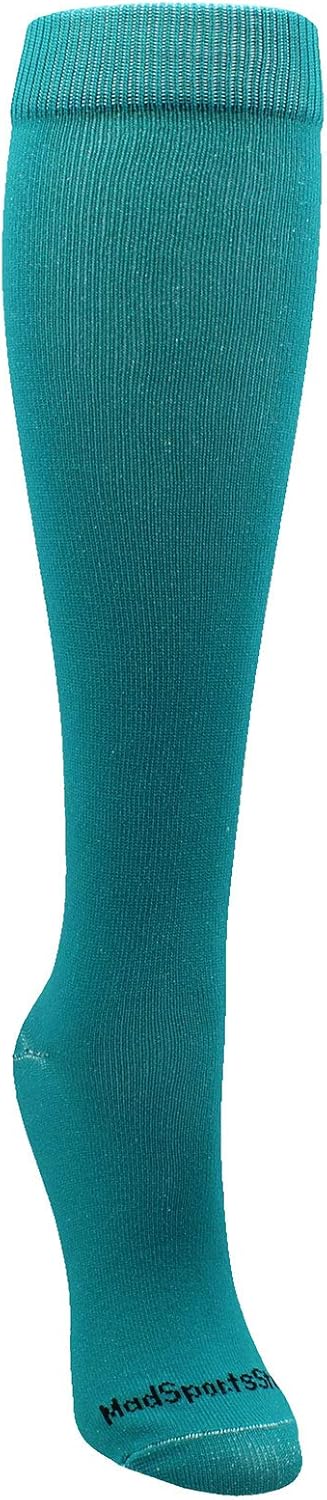MadSportsStuff Softball Socks with Stitches for Girls and Women Youth and Adult Sizes in Over the Calf Length Kids - Image 3