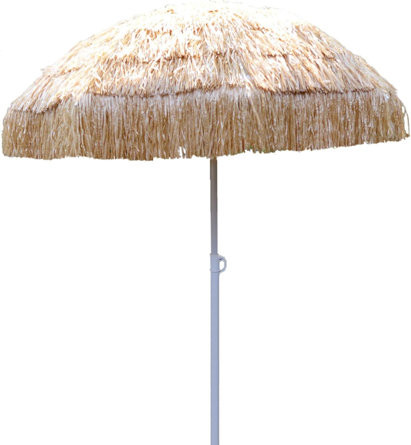 Bold and Breezy Tiki Umbrella - 71" x 61" (1 Pc.) - Premium Quality - Perfect for Tropical-Themed Parties & Outdoor Decor