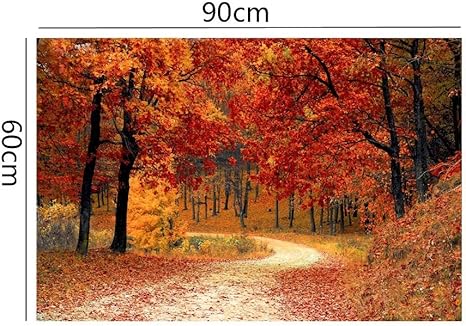 Amazon Co Jp レモンツリーart 紅葉 秋 自然風景 ポスター 壁写真 海の写真 自然 風景画 地 インテリア装飾品 壁飾り 壁掛け絵画 部屋飾り 新築お祝いに最適 90ｘ60cmｘ1枚 ホーム キッチン
