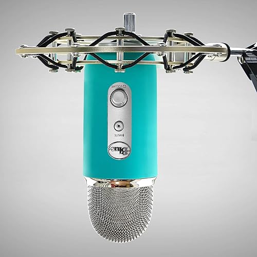 Miniatura 5 de YOUSHARES Blue Yeti Protector - Funda de silicona de protección completa para micrófono Yeti y Yeti Pro (verde jade)