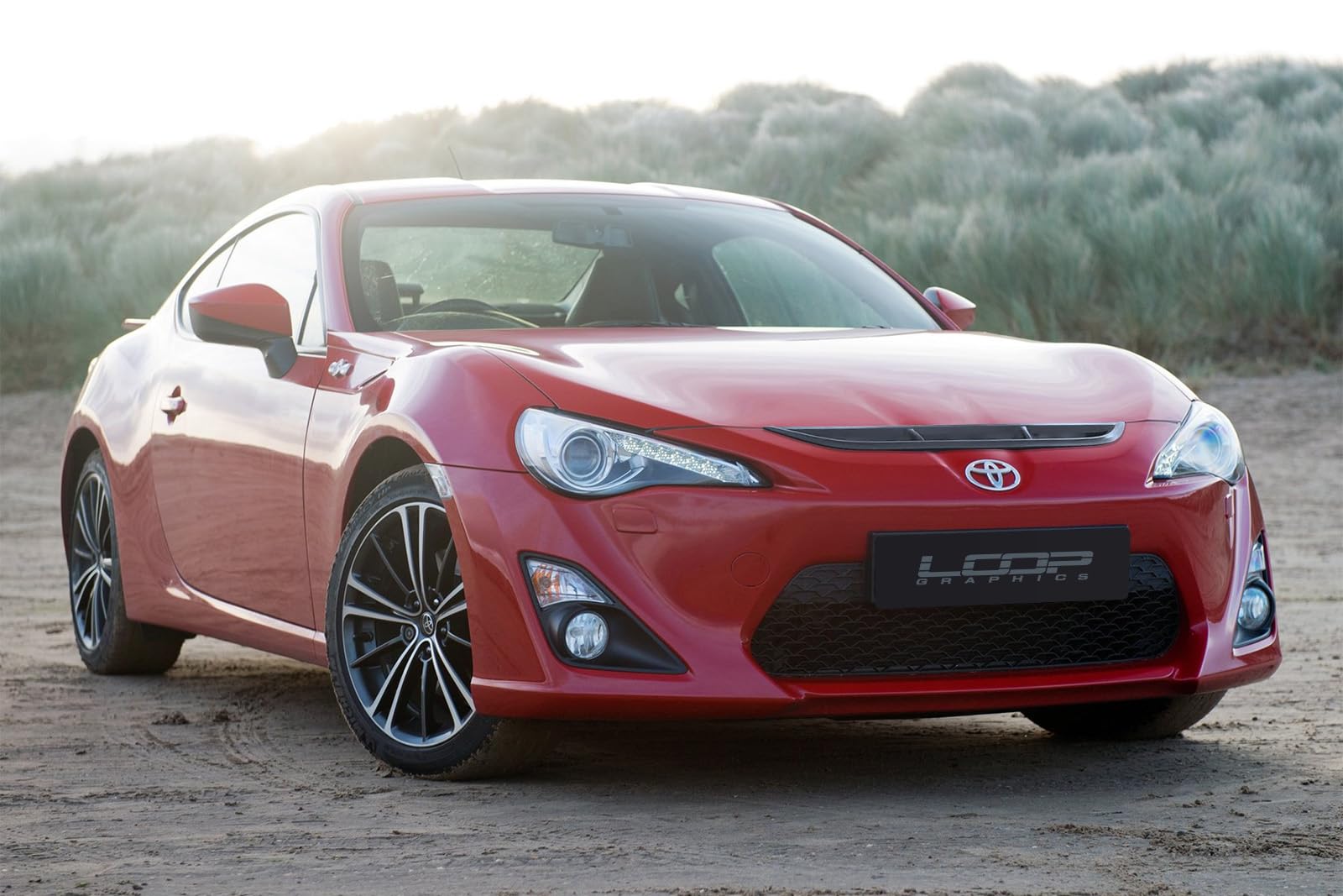 Amazon.com: Loop Graphics HILL CLIMB DUCT for Toyota 86, GT86