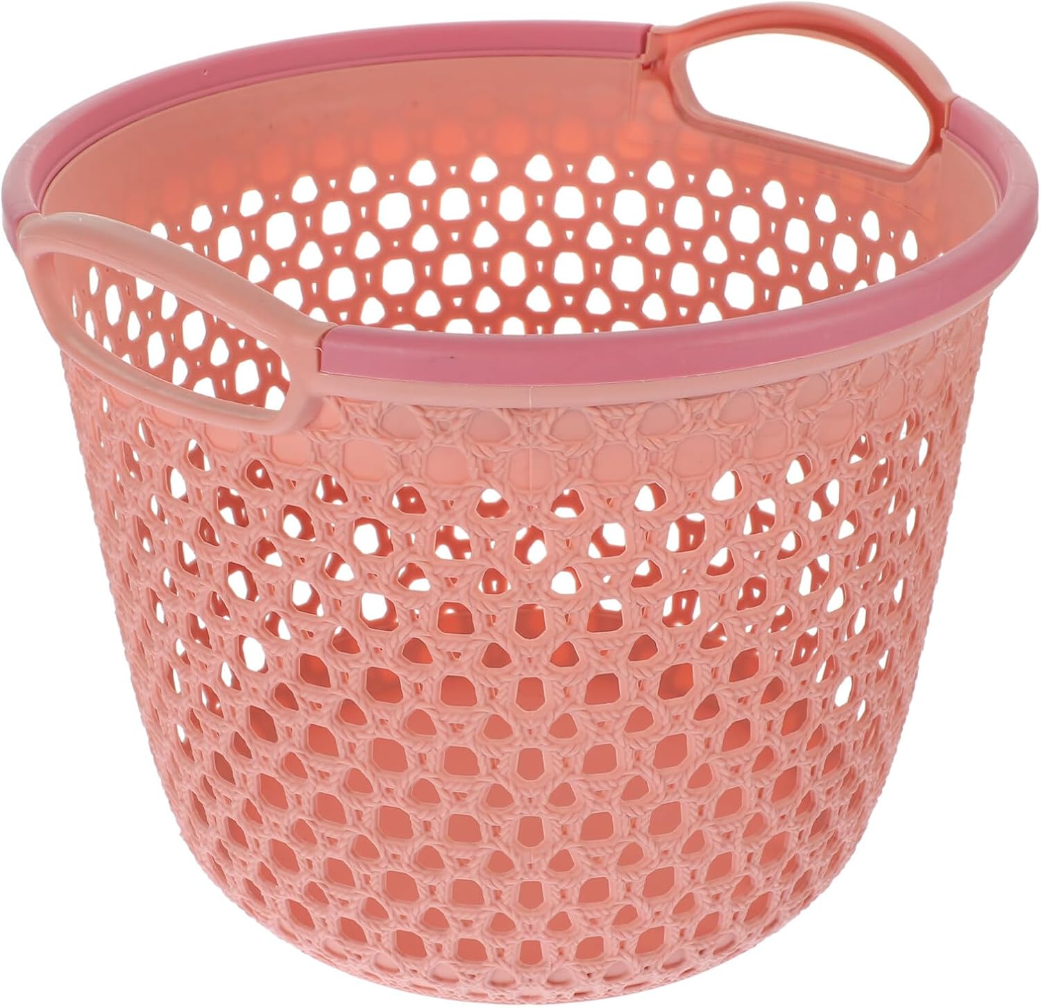Luxshiny Laundry Hamper Organizer Portable Clothes Basket for Dirty Laundry Hollow Design for Bathrooms Bedrooms and Living Rooms