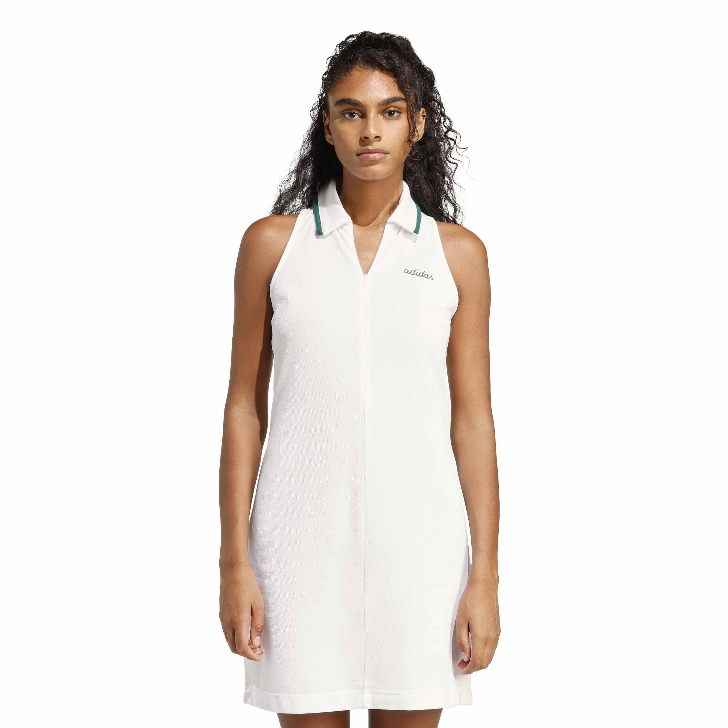 adidas Damen Seasonal Essentials Colorpop Dress with Embroidered Graphic Kleid (1er Pack)