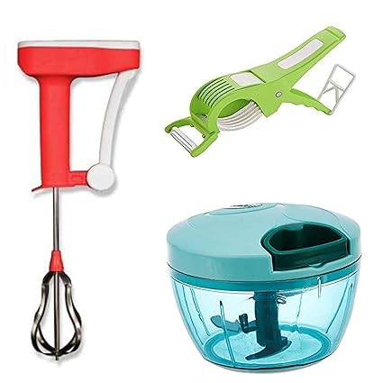 MOSTSHOP Quick Handy CHOPPE, Power Free Blender and Vegetable Cutter Combo