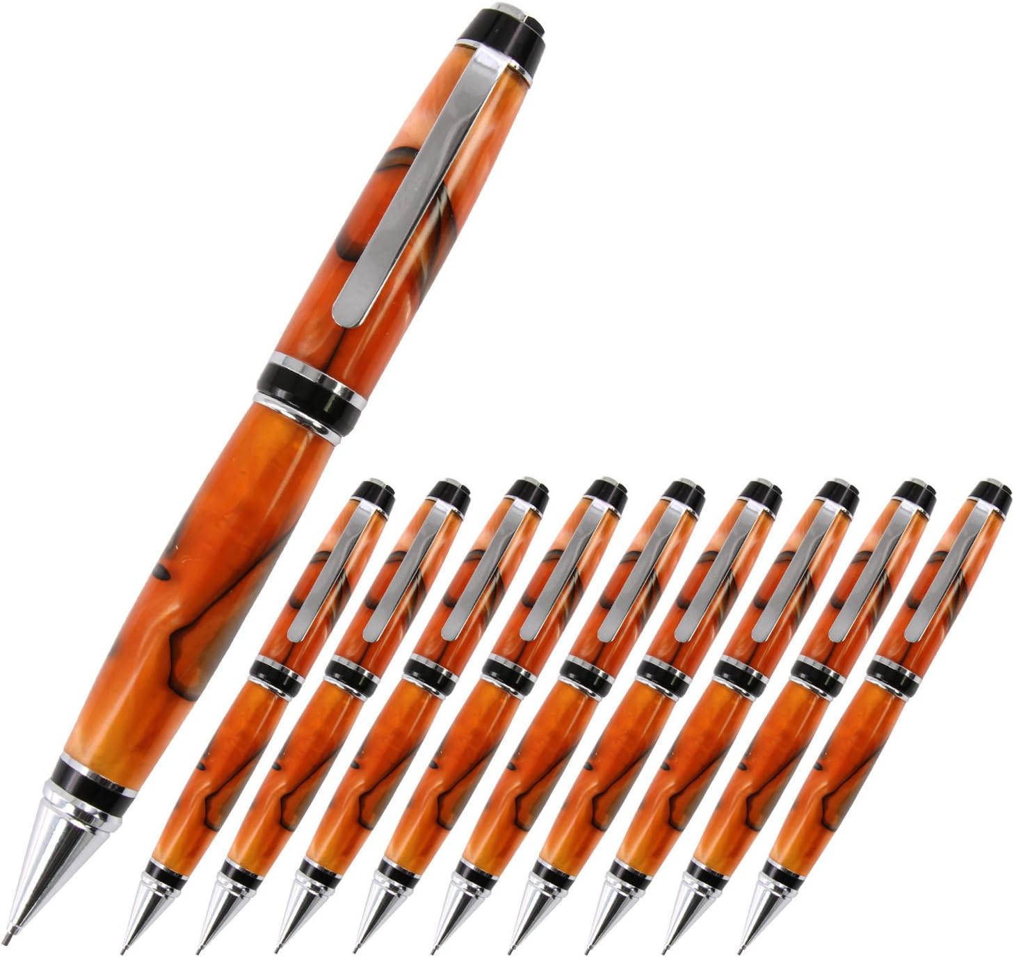 Cigar Pencil Kit - Chrome, 10 Pack