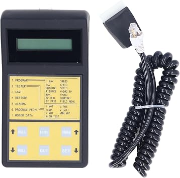 Handheld Programmer 1313-4331 1311-4401 Compatible with Curtis Electric Forklift Fault Code Detector Program Replicator Programming with Accessory