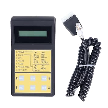 Handheld Electric Forklift Programmer for Curtis Controller Speed Control & Fault Detector, Compatible with Curtis 1204/1205/1206/1207