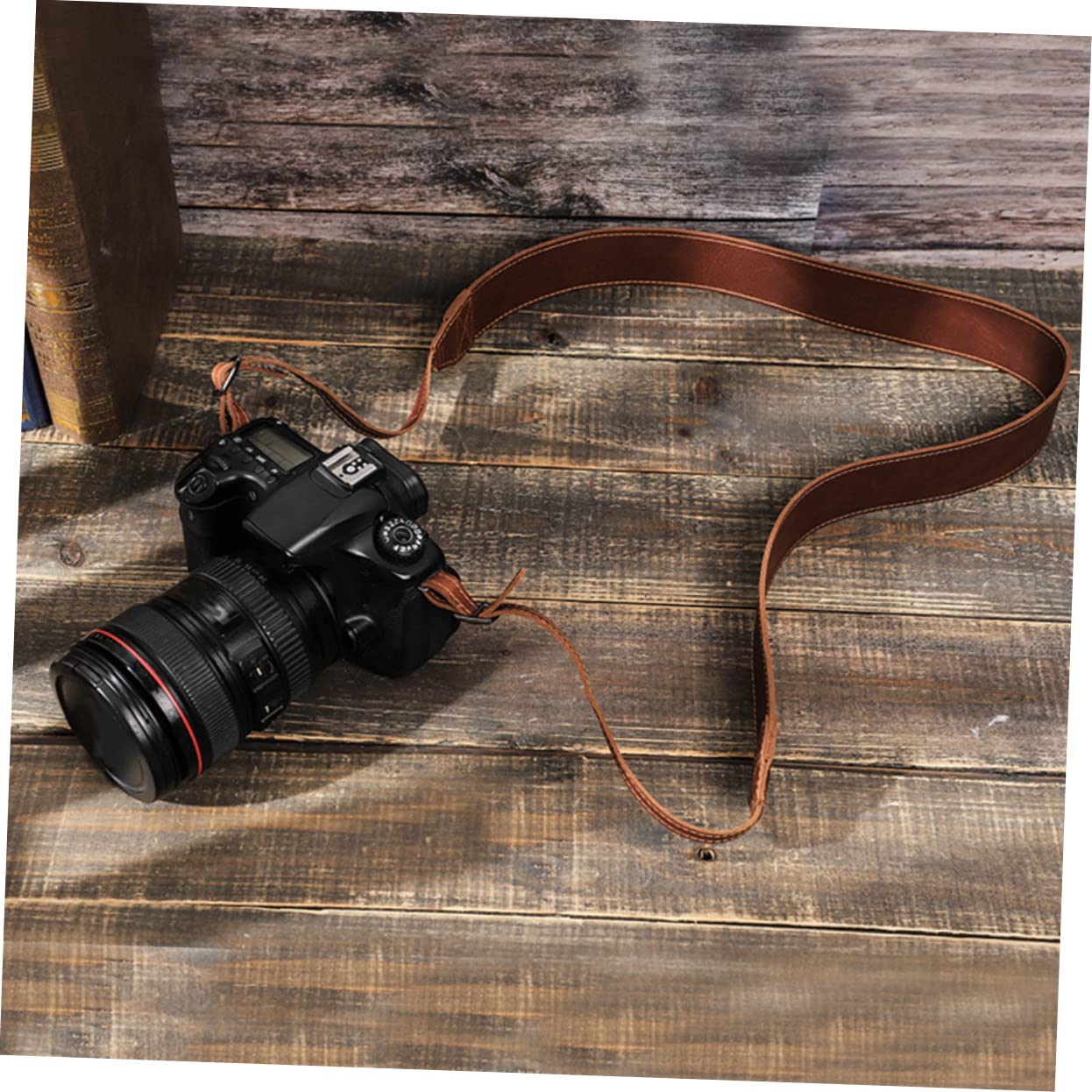 VILLCASE Correa de Hombro Ajustable de Cuero para Cámara Correa Profesional de Viaje Retro y Duradera para Fotógrafos