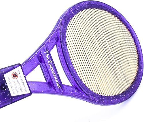 Miniatura 7 de The Executioner Mosquito, avispa, insectos, matamoscas de insectos, raqueta eléctrica de una sola capa para un zapping eficiente en interiores y