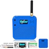 ESP32 LoRa V3 Development Board with 915MHz Antennas + 3000mAh Battery + Meshtastic Case, ESP32-S3 SX1262 Integrated WiFi Bluetooth OLED Display for Arduino LoRaWAN IOT (N32 Version, Blue)