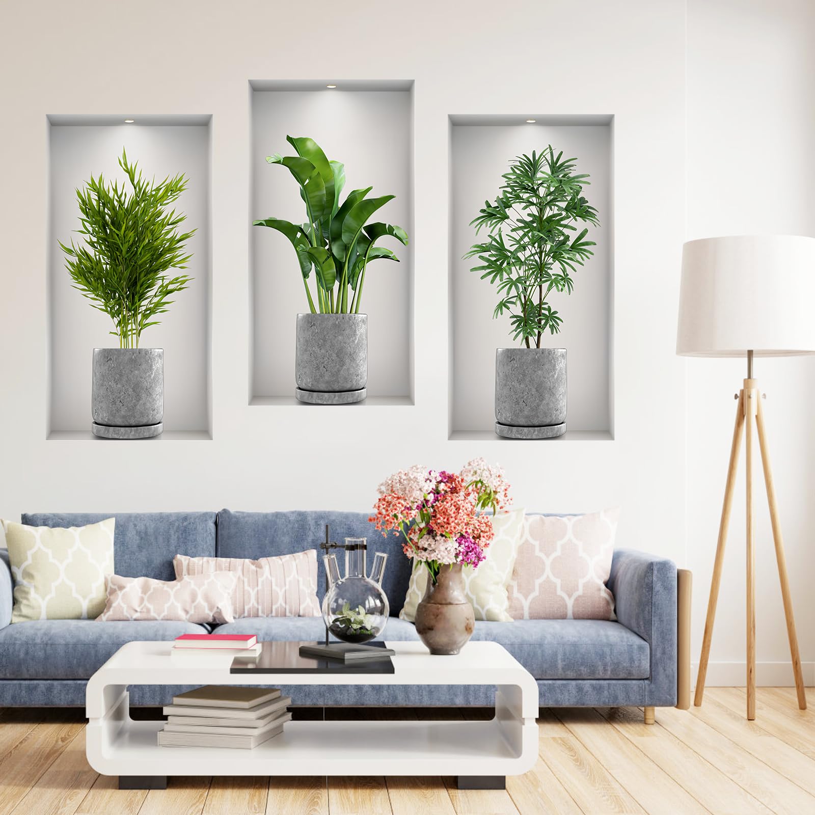 Autocollants Muraux Plantes Design - Sticker A Moi Etiquette & Autocollant