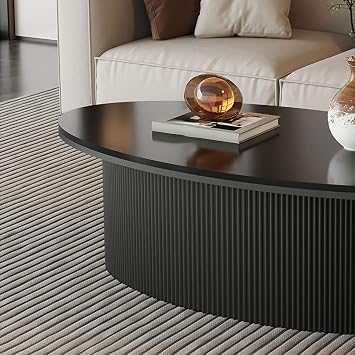 Coffee Tables Nordic Style Coffee Table Simple Living Room Home Small Apartment Cream Rock Plate Round Sofa Table