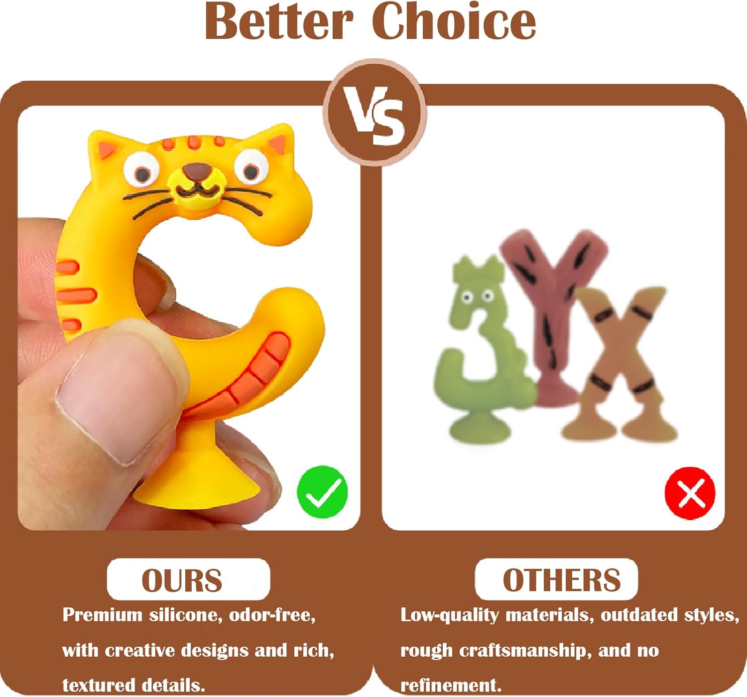 26PCS Suction Bath Toys Mold-Free | Bathtub Letters & Animal Sensory Toys with Shark Storage Organizer for Toddlers | Education Games | No Hole Silicone ABC Alphabet Learning Toys for Kids Ages 3-5