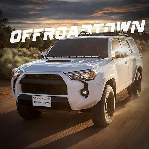 Miniatura 7 de OFFROADTOWN Soportes de montaje de barra de luz LED, 2 unidades, soporte de montaje en capó del motor de pilar, abrazadera de soporte de luz sin