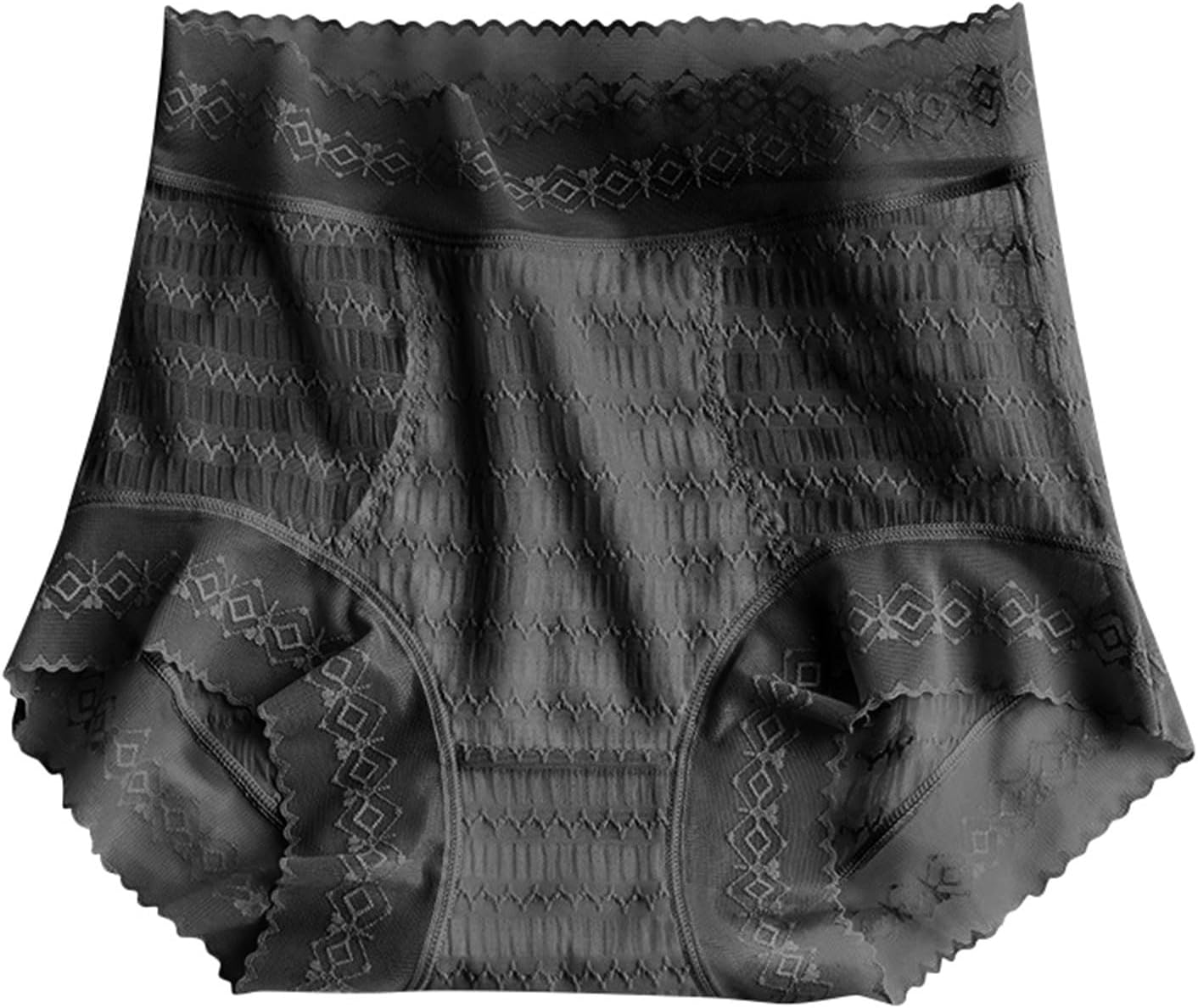 Seamless Plus Size Women's Panties High Waisted Comfortable Casual Briefs for Everyday Wear