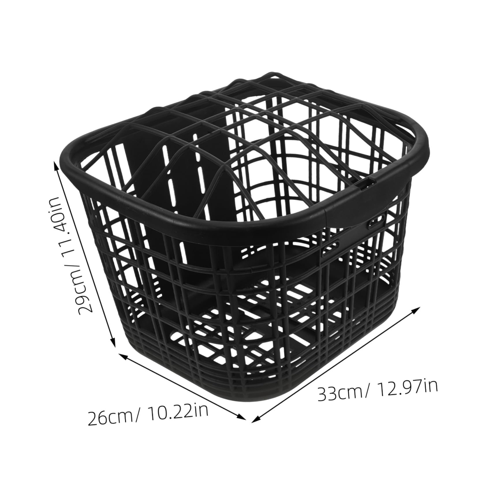 VICASKY Electric Bike Front Basket Versatile Cycling Storage for Groceries Pets More Compatible with Bikes Open Design for Easy Access