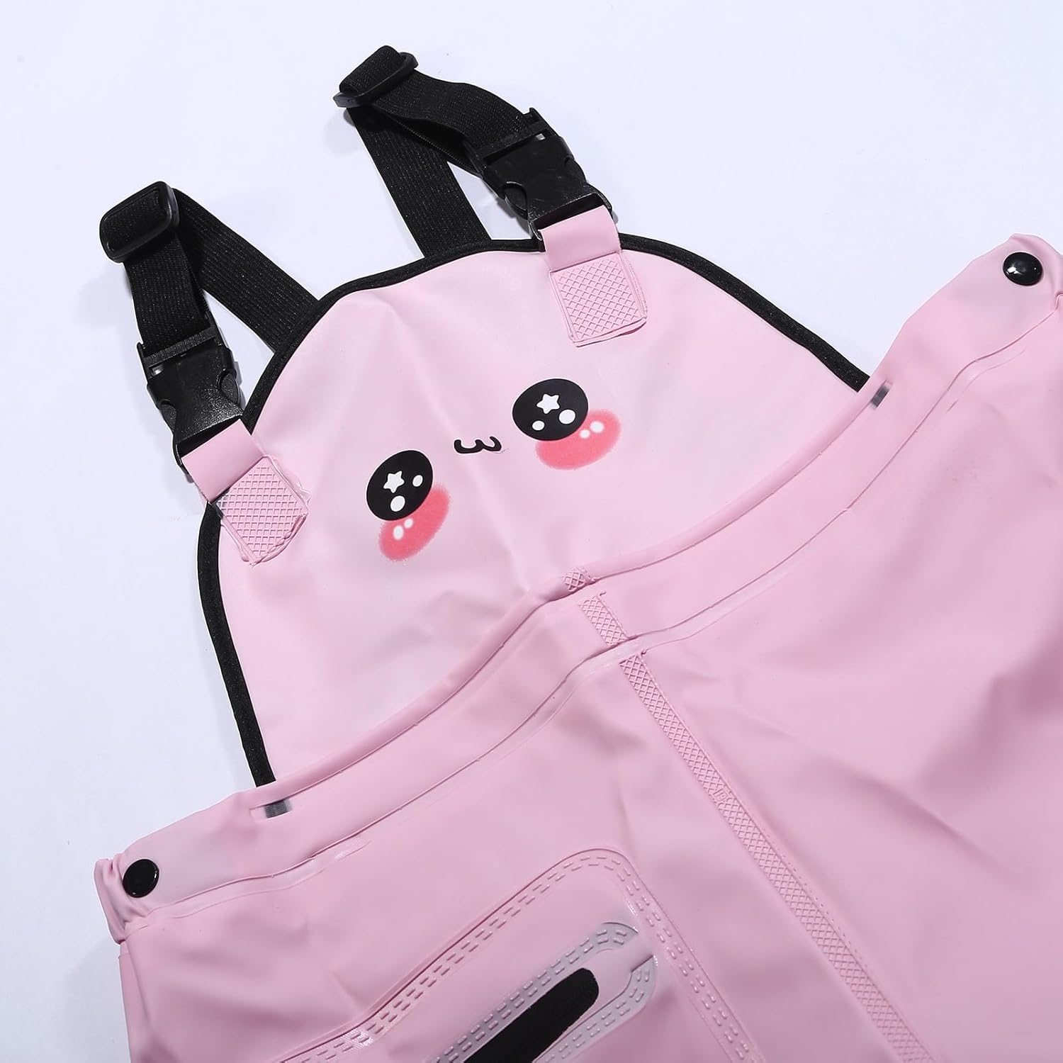 Generic Kids Chest Waders Youth Fishing Waders for Toddler Children Wader Water proof Unisex Waders with Rain Boots