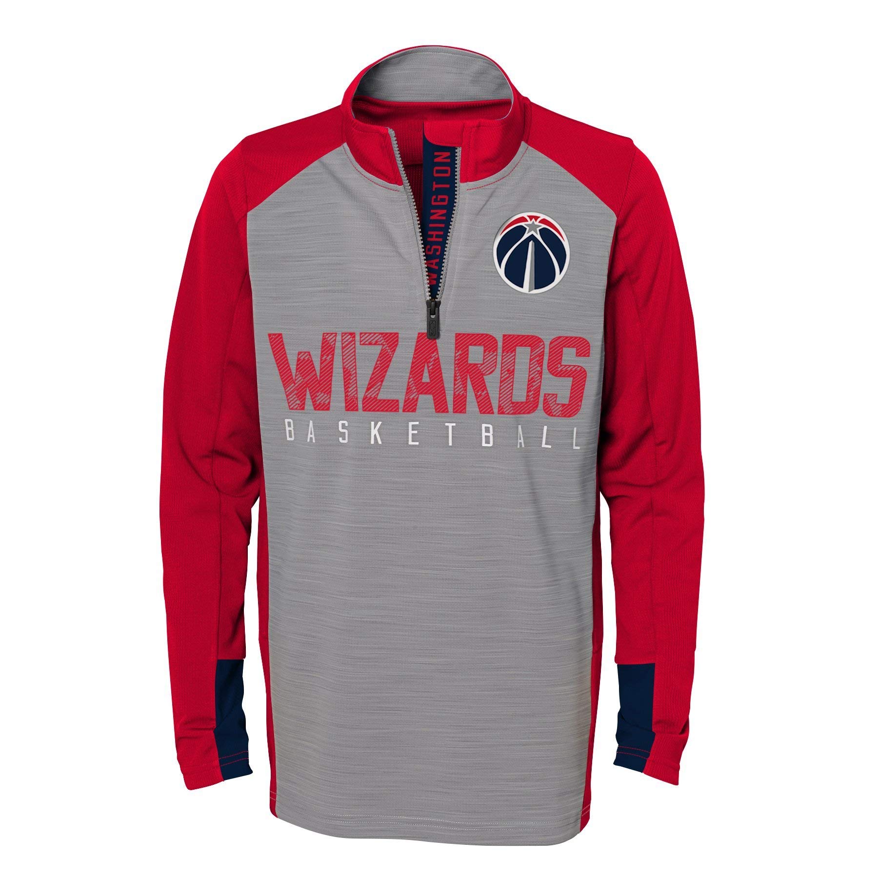 NBA by Outerstuff NBA Kids & Youth Boys "Shooter" 1/4 Zip Long Sleeve Top