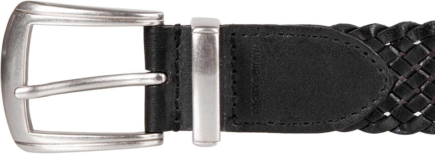 Lucky Brand Women's Western Leather Belt | Classic | Fashion | Vintage | Buffalo Leather | Western-Inspired