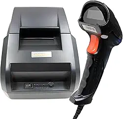 Impressora Não Fiscal Térmica 58mm + Leitor Boleto Código Barras