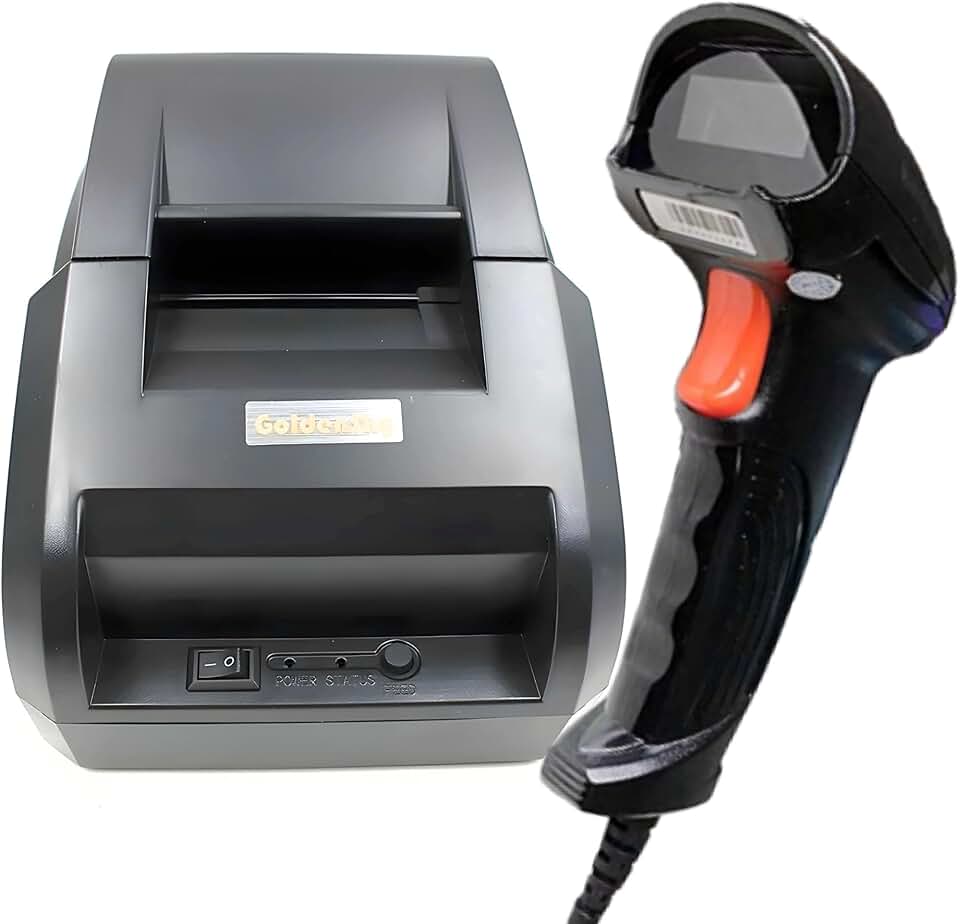 Impressora Não Fiscal Térmica 58mm + Leitor Boleto Código Barras