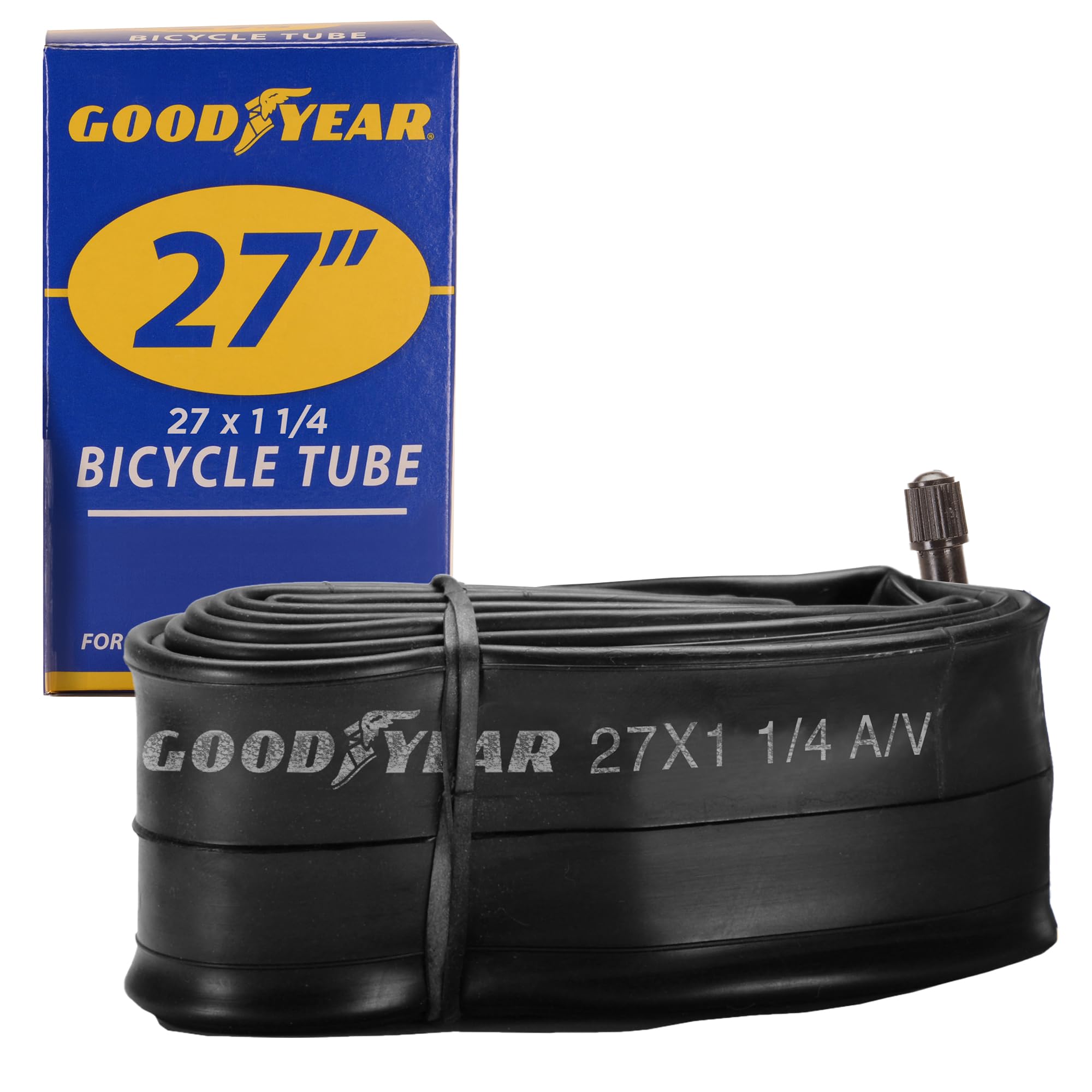 GoodyearBicycle Tube with Butyl Rubber - Dependable Bike Tubes for Premium Cycling