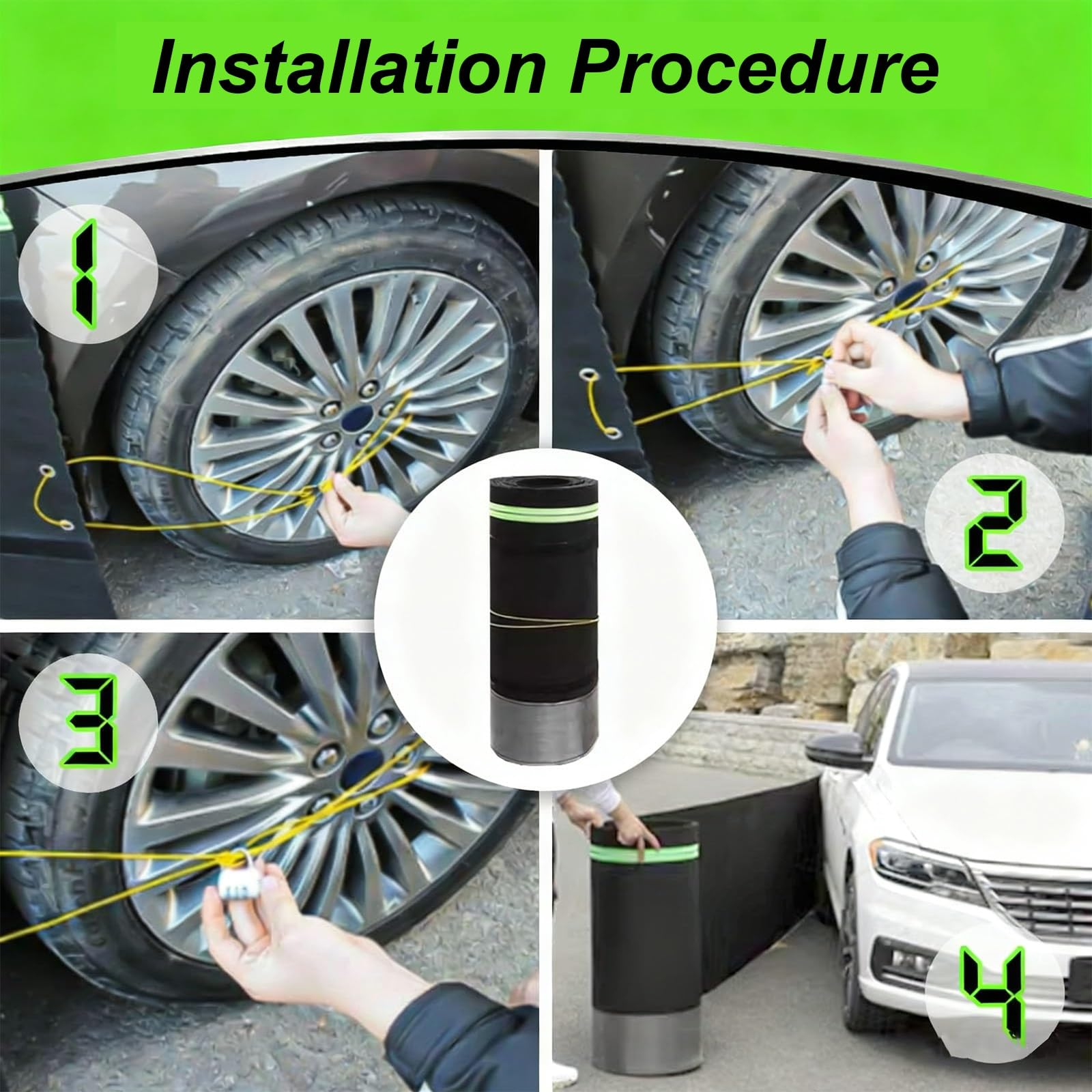 Battiscopa isolante per camper, facile installazione, resistente antivento con strisce riflettenti e rete inferiore in ferro