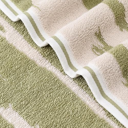 Miniatura 9 de Spring Cloud - Juego de 2 toallas de mano decorativas de 100 % algodón, para baño, 13 x 29 pulgadas