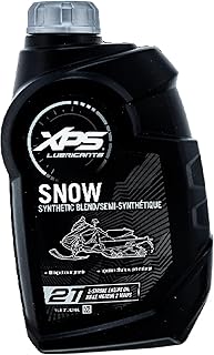 Ski-Doo OEM XPS 1 Quart 2T Synthetic Blend Oil 2-Stroke Premix Snow, 9779447