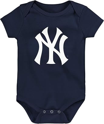 Outerstuff MLB Newborn & Infants 0-24 Months Official Primary Logo Creeper Bodysuit Romper