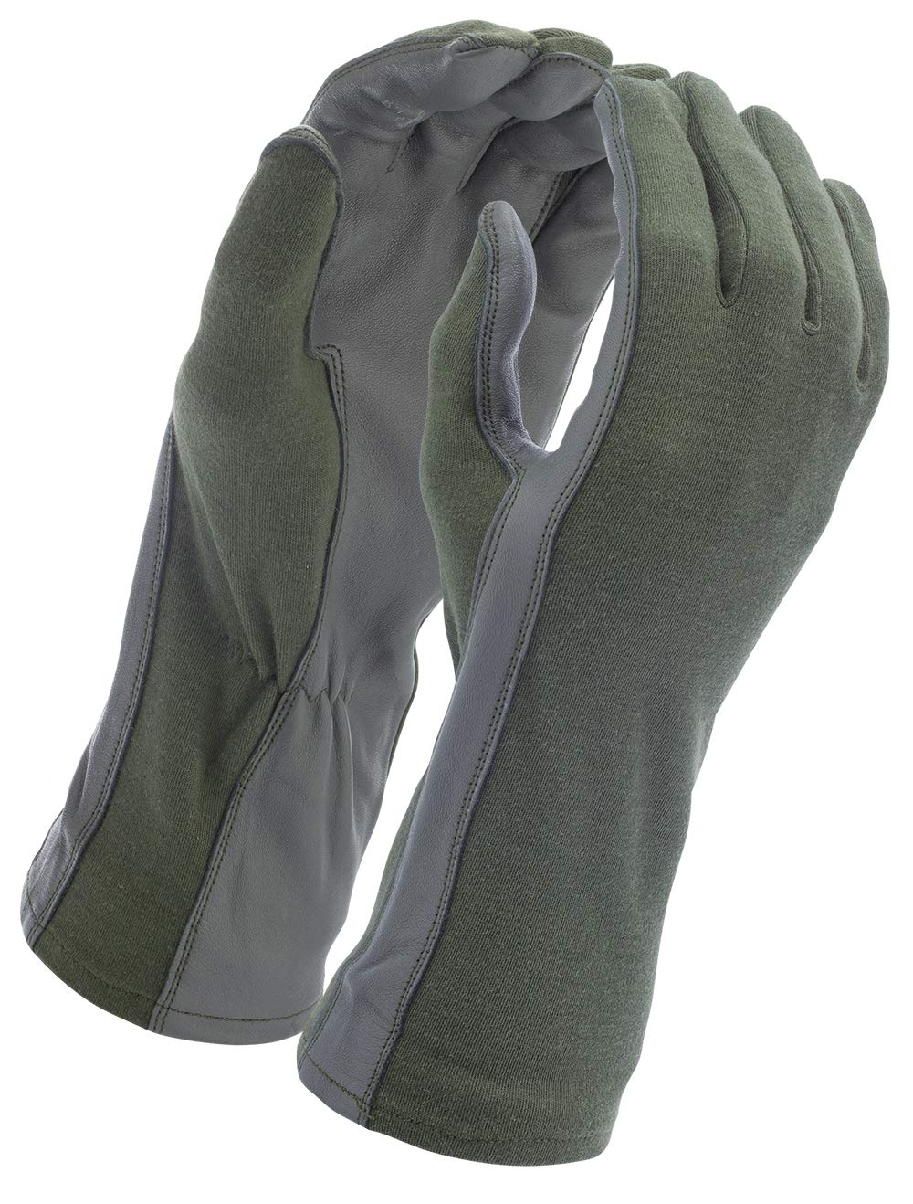 Unbekannt Men's Gloves Multicoloured Khaki
