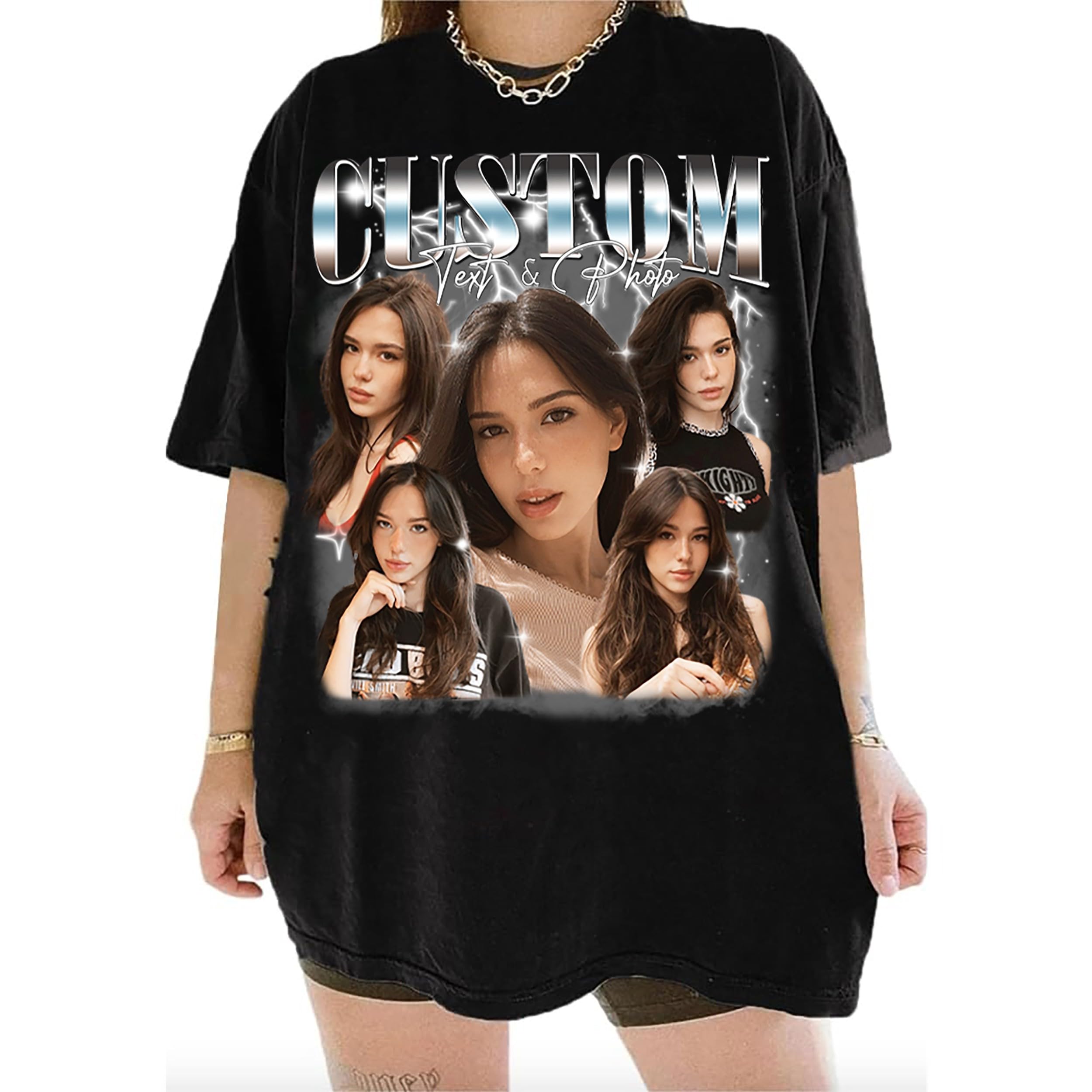 Nazenti Custom Your Own Bootleg Shirts Girlfriend Shirt For