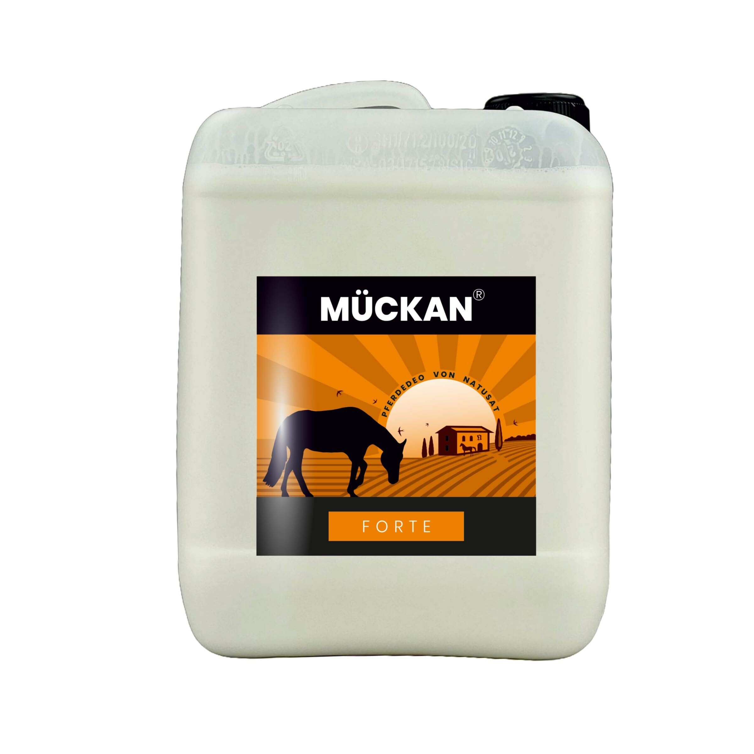 Natusat Mückan forte 5000 ml – Pelle di cavallo | Deodorante per la cura della pelle dei cavalli