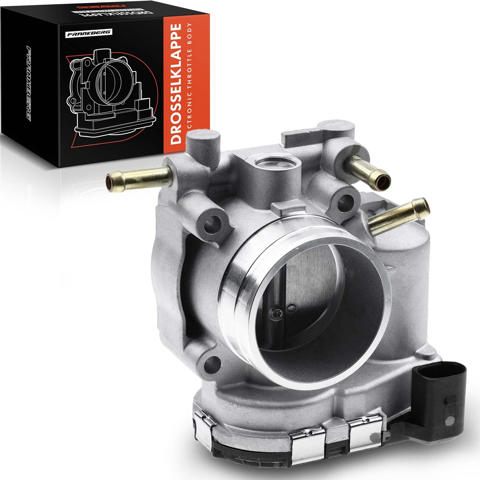 Frankberg Throttle Body Throttle Valve Socket for O.c.t.a.v.i.a B.o.r.a Golf IV 1J1 New Beetle 1C1 S.h.a.r.a.n 7M6 1.8L 2.0L Petrol 1998-2013 06B133062S