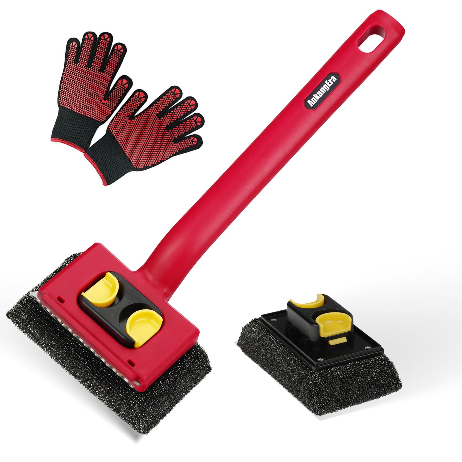 Steam Grill Brush, Bristle-Free BBQ Grill Cleaning Brush